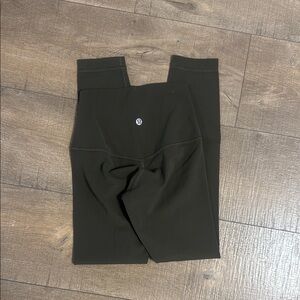 Lululemon Align Dark Green High Waisted Leggings